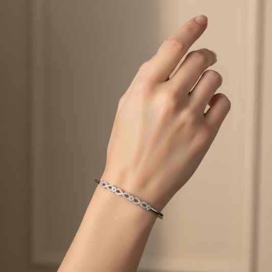 STELLER PLAIN CZ CUFF