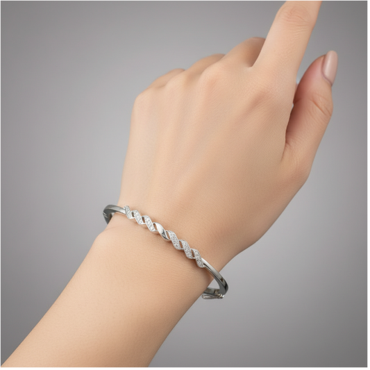 GLAMRUSH PLAIN CZ CUFF