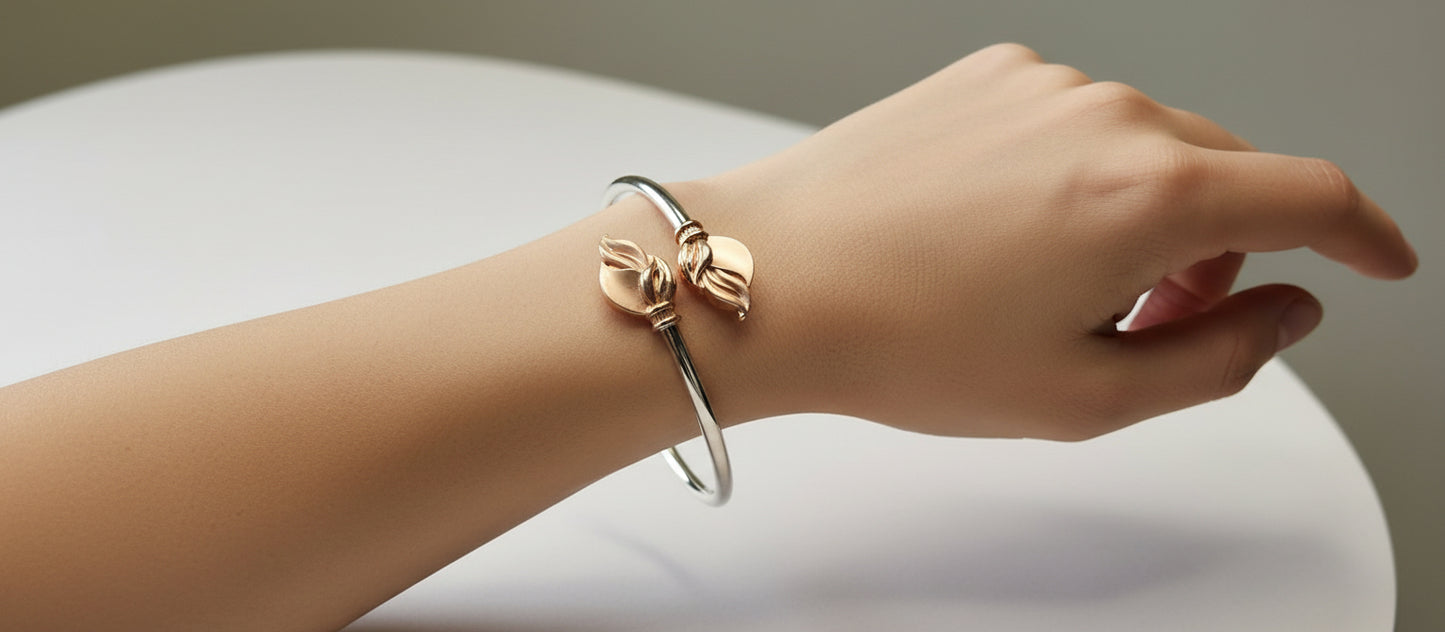 AURELEAF DUAL COLOR PLAIN CUFF