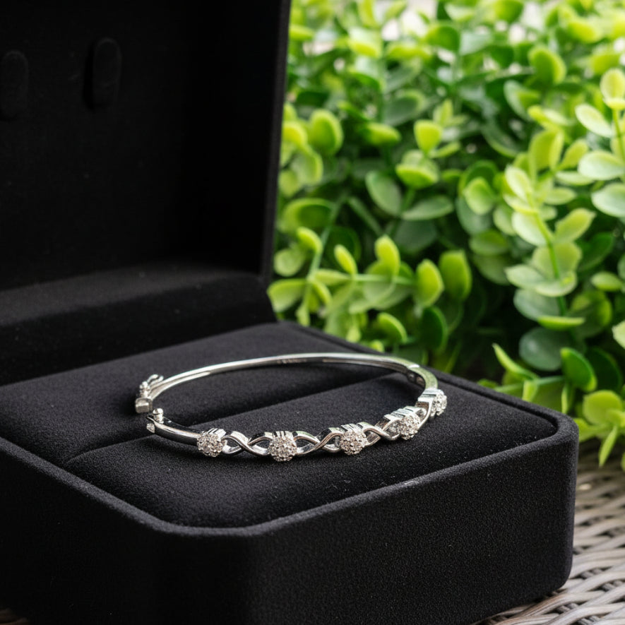 FIVESTELLE PLAIN CZ CUFF