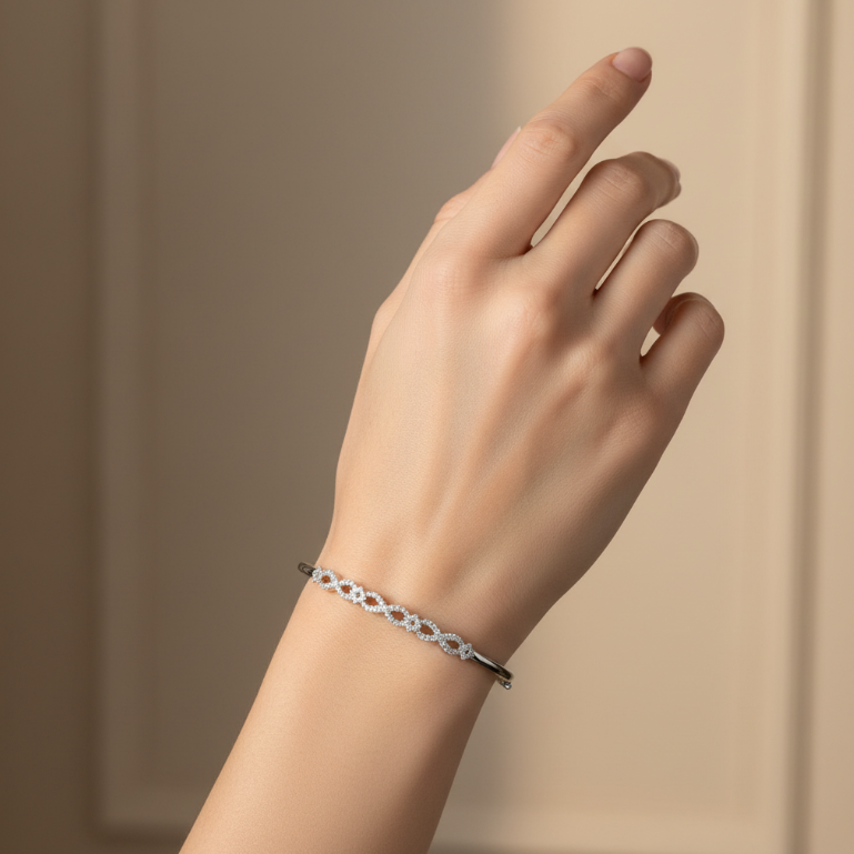 STELLER  PLAIN CZ CUFF