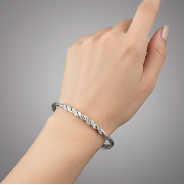 GLAMRUSH PLAIN CZ CUFF