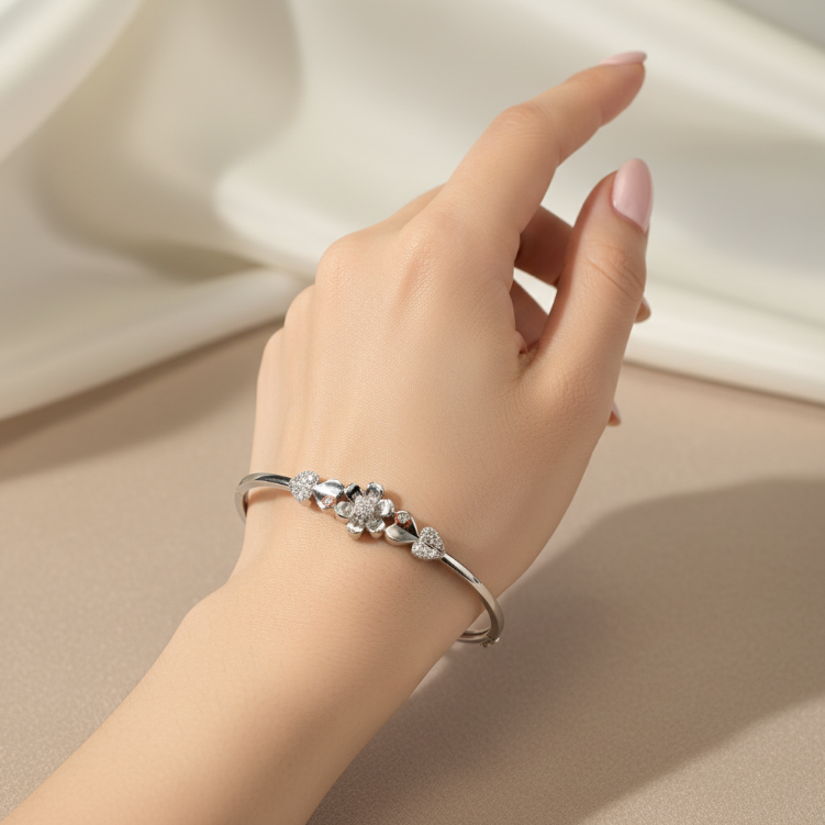 PETALUXE  PLAIN CZ CUFF