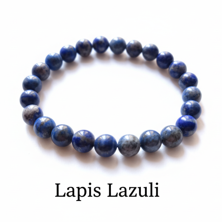 LAPIS LAZULI CRYSTAL BRACELET