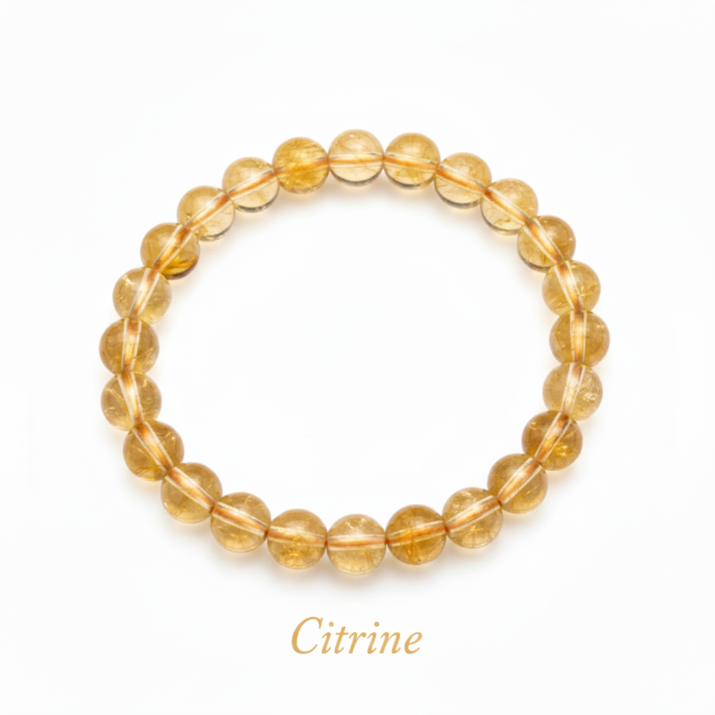 CITRINE CRYSTAL BRACELET