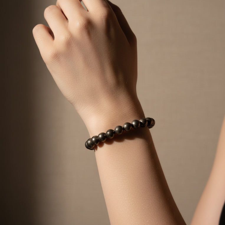 PYRITE CRYSTAL BRACELET